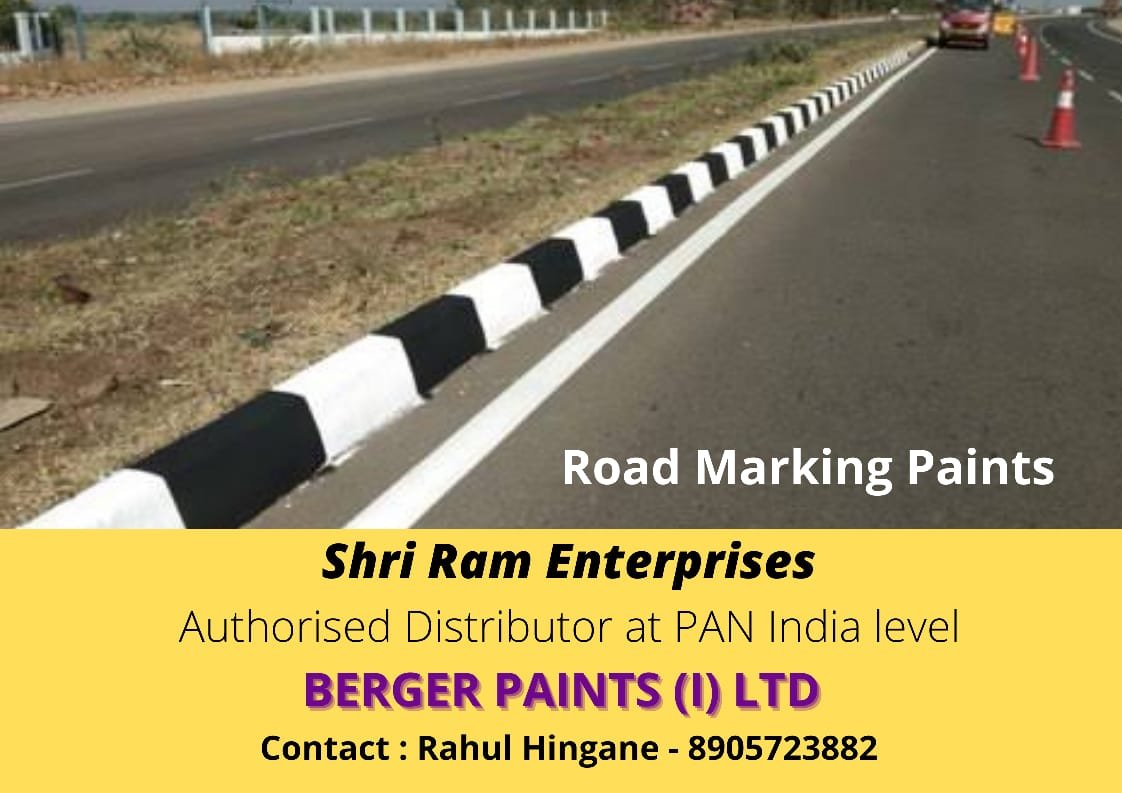 Distributor of berger paint (guideline RM 164) & berger road marking paint suppliers