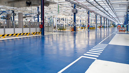 Epoxy floor coating contractor in Vapi, Daman, Valsad, Umbergaon, Silvassa & Dahej - Srevapi